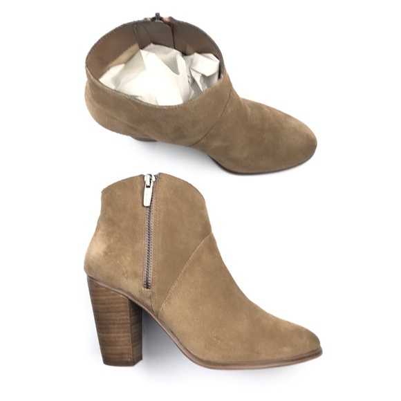 Vince Camuto Shoes - Vince Camuto | Felise Tan suede ankle booties